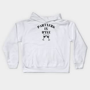 Partners in Wine Kids Hoodie